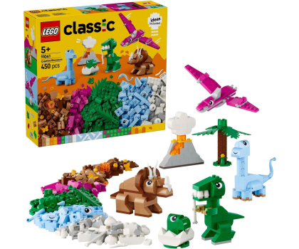 Klocki LEGO® LEGO Classic 11041 Kreatywne dinozaury